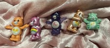 Vintage CARE BEARS PVC Figure Lot Of 5 Figurines 1.5  sunshine,glitter Mixed