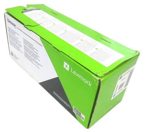 Lexmark 24B6512 Tonerkassette Cyan mit hoher Kapazität Lexmark XC8160 - Bild 2 von 4