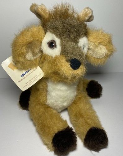 Vintage Applause Deer Plush Stuffed Animal Gustave Jr # 8574 W/Tags 1981 - Picture 1 of 11