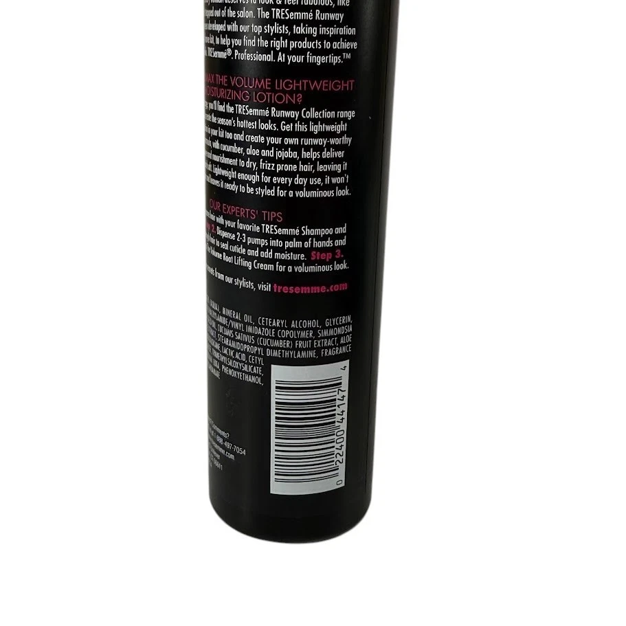 TRESemme MAX THE VOLUME Pumped Up Body Lightweight Moisturizing Lotion 7.3 oz - Image 4 of 4