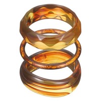 3 StüCk Armreifen Set FüR Frauen Geometrische Chunky Stapelbare Armreifen