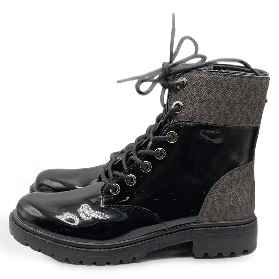 Botín Michael Kors Alistair Marrón/Negro 8 M Nuevo Foto 2 de 4