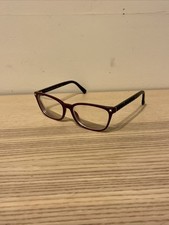 NEW VALENTINO VA3060 Maroon Red 5139 AUTHENTIC EYEGLASSES Frames 54-16-140 Italy