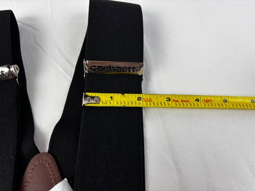 NEW Carhartt Utility Rugged Flex 2" Suspenders Men's Size 52 Black A0005523 - Picture 5 of 8