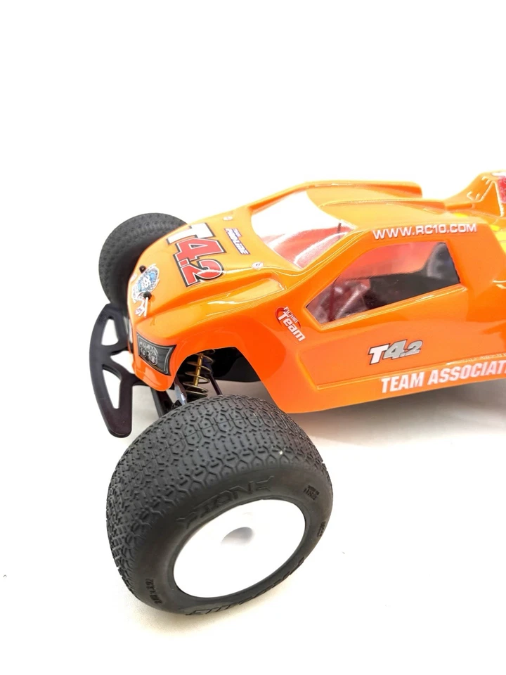 Team Associated RC10T4.2 With Upgrades  Stadium Truck,New Build,Custom Paint - Image 2 of 4