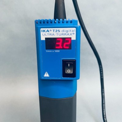 IKA T25 Digital Ultra Turrax Lab Dispenser Homogenizer T25DS1 for