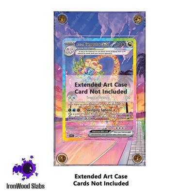 Alolan Exeggutor ex 242/191 Sv08: Surging Sparks Extended Art Display Case