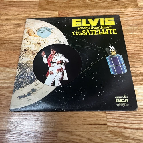 Elvis Presley–Aloha From Hawaii Via Satellite 1972 (2 QUAD LP) RCA VPSX-6089