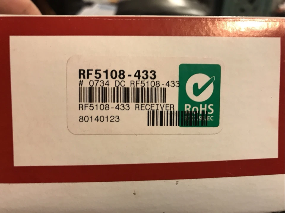 Nuevo receptor inalámbrico DSC RF5108-433, hasta 8 dispositivos inalámbricos. RF5133 Foto 2 de 2