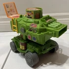 Vintage TMNT 1989 Playmates Turtle Pizza Thrower Vehicle VTG w/ Discs - Tested