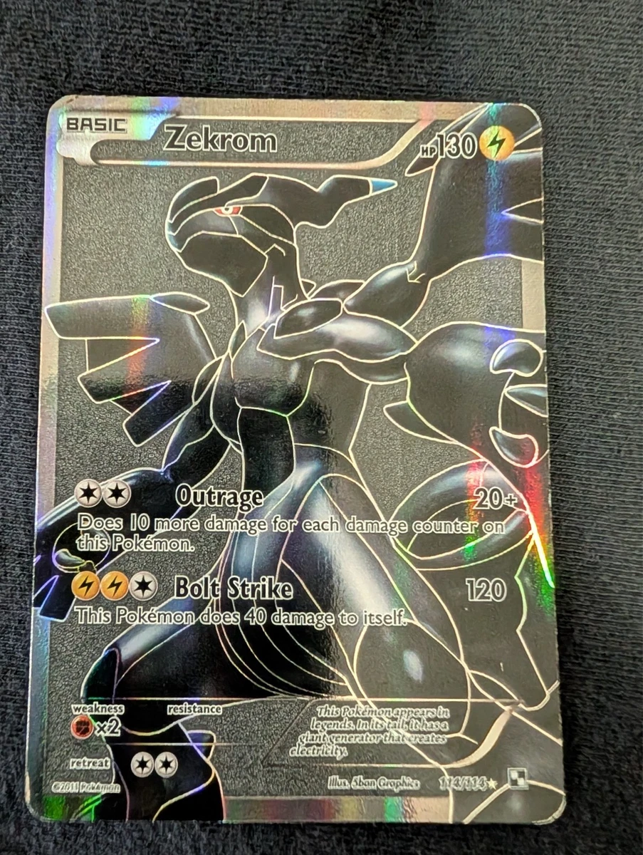Zekrom 114/114 Black & White for sale | eBay