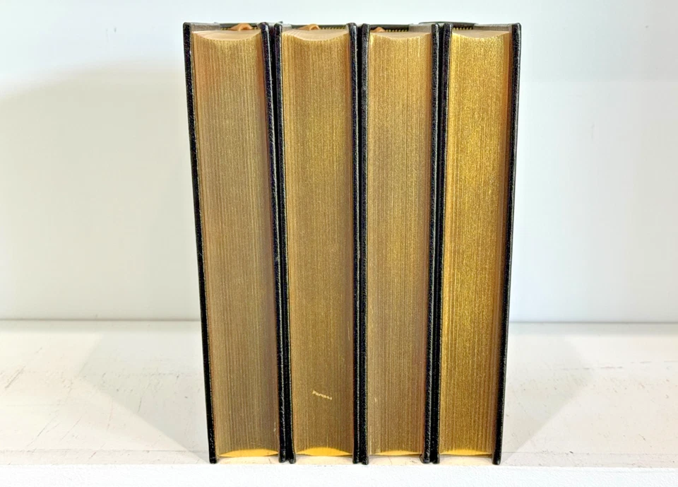 Easton Press MEMOIRS OF WORLD WAR II GENERALS 4 vols Eisenhower MacArthur Patton - Image 2 of 4