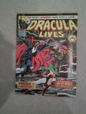 Marvel Comics DRACULA LIVES # 3 November 1974