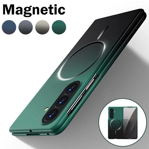 MagSafe Case For Samsung Galaxy Z Fold7 Fold6 Fold5 4 Shockproof Magnetic Cover