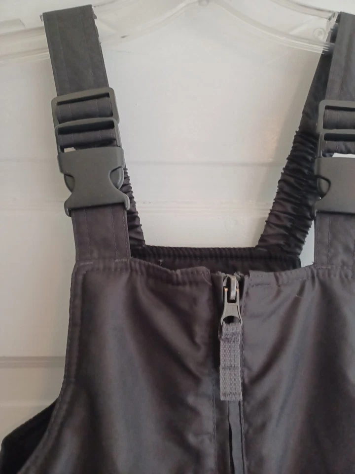 Mono babero esquí carbón C9 Champion traje de nieve unisex niños XS deporte activo invierno Foto 2 de 4