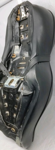 2007 Harley Sportster XL 1200 883 OEM Pillow & Wide Passenger Seat Saddle - Foto 16 di 20