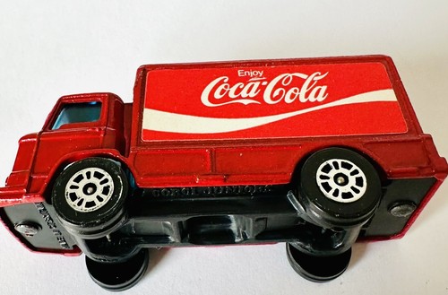 Coca-Cola Delivery Van Corgi 36 Mettoy Vintage 1978 Diecast Red Truck Gt Britain - Picture 5 of 6