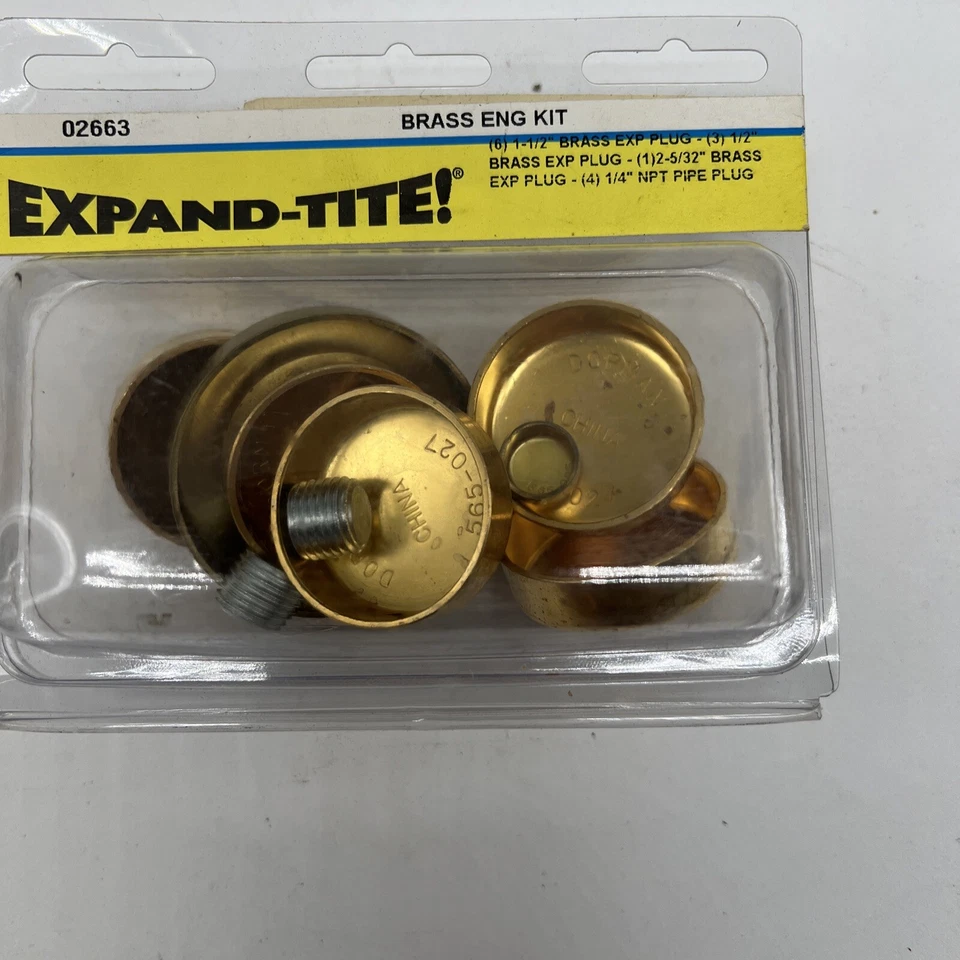 Juego de enchufes de expansión de congelación de motor Dorman 02663 Foto 2 de 3