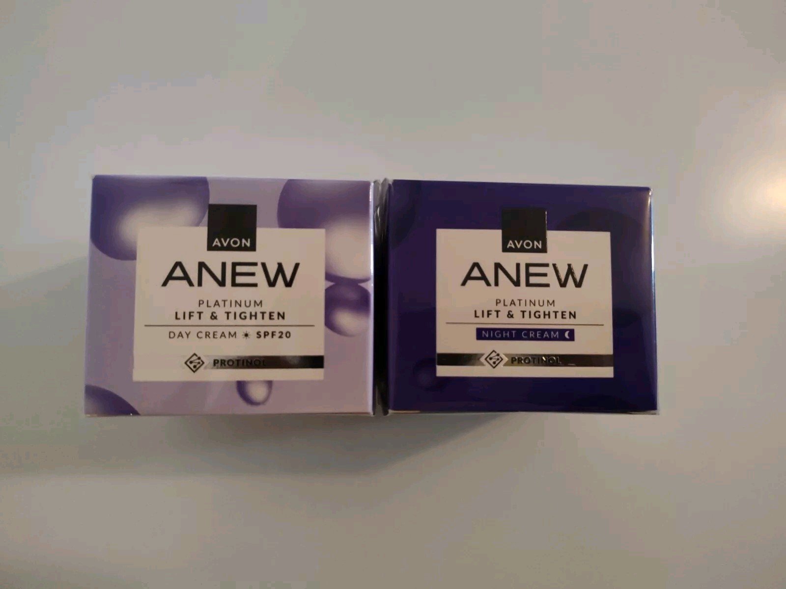 AVON ANEW PLATINUM SET -  Lift and Tighten DAY Cream + NIGHT Cream