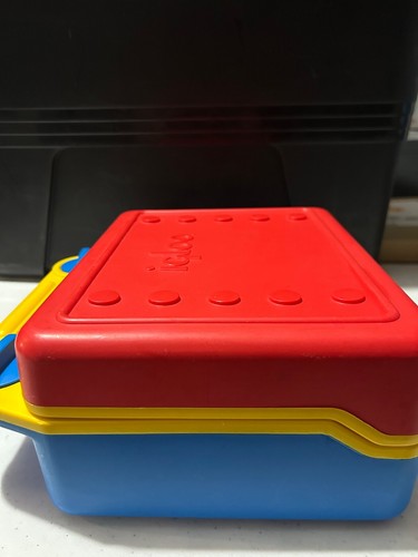 Vintage Igloo Lunch Box Kool Kase Case Blue Red 1990s Retro Nostalgia Cooler - Picture 13 of 16