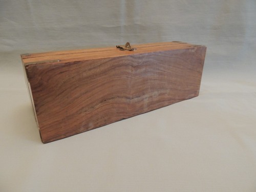 Wooden desk top box for pens or cigars decorated - Picture 5 of 10