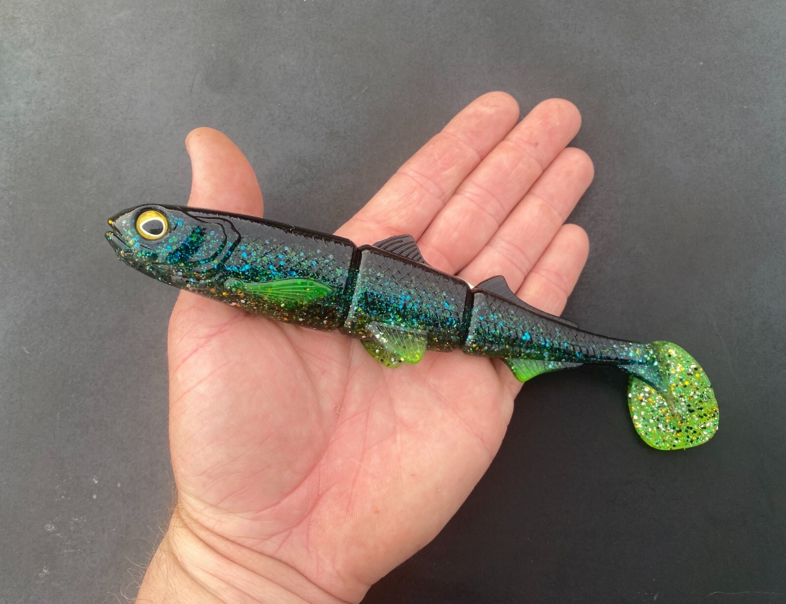 Mulloway jewfish Soft plastic lure Murray cod large fishing swimbait eBay