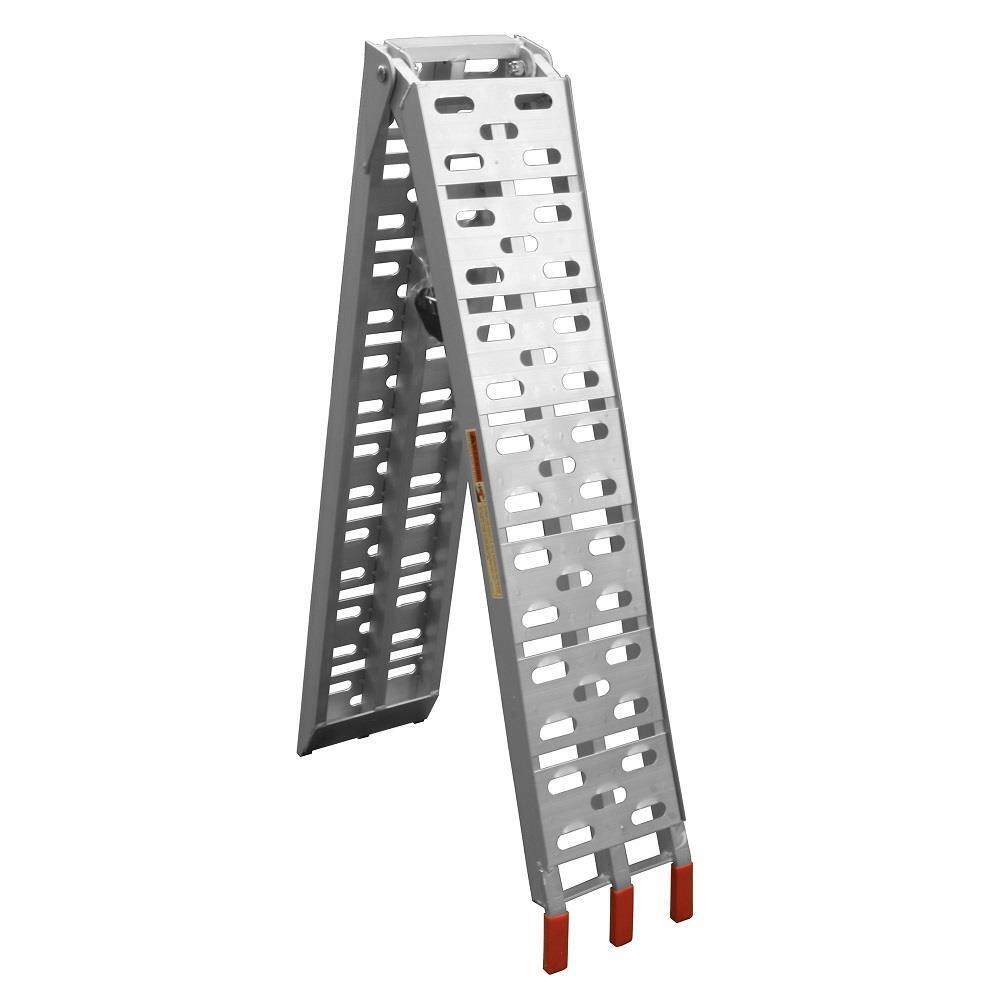 BikeTek Aluminium Wide Motorcycle Folding Loading Ramp Motorbike 2170 x 280 mm