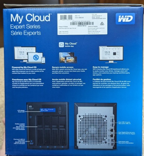 Western Digital MyCloud Expert Series EX4100 4-Bay Diskless Network Storage LOOK - Afbeelding 14 van 15