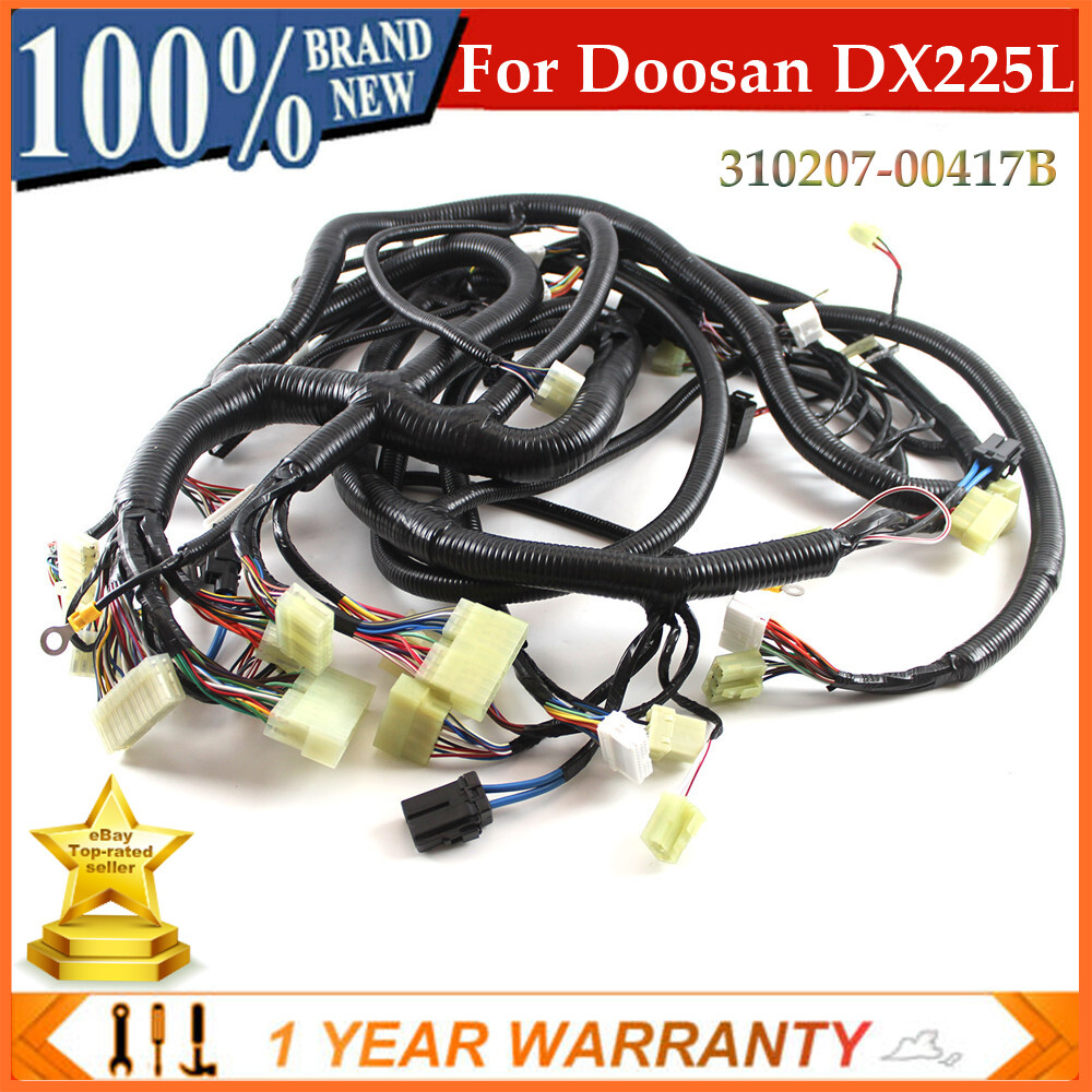 Wiring Harness Assembly 310207-00417B For Daewoo Doosan DX225LCA