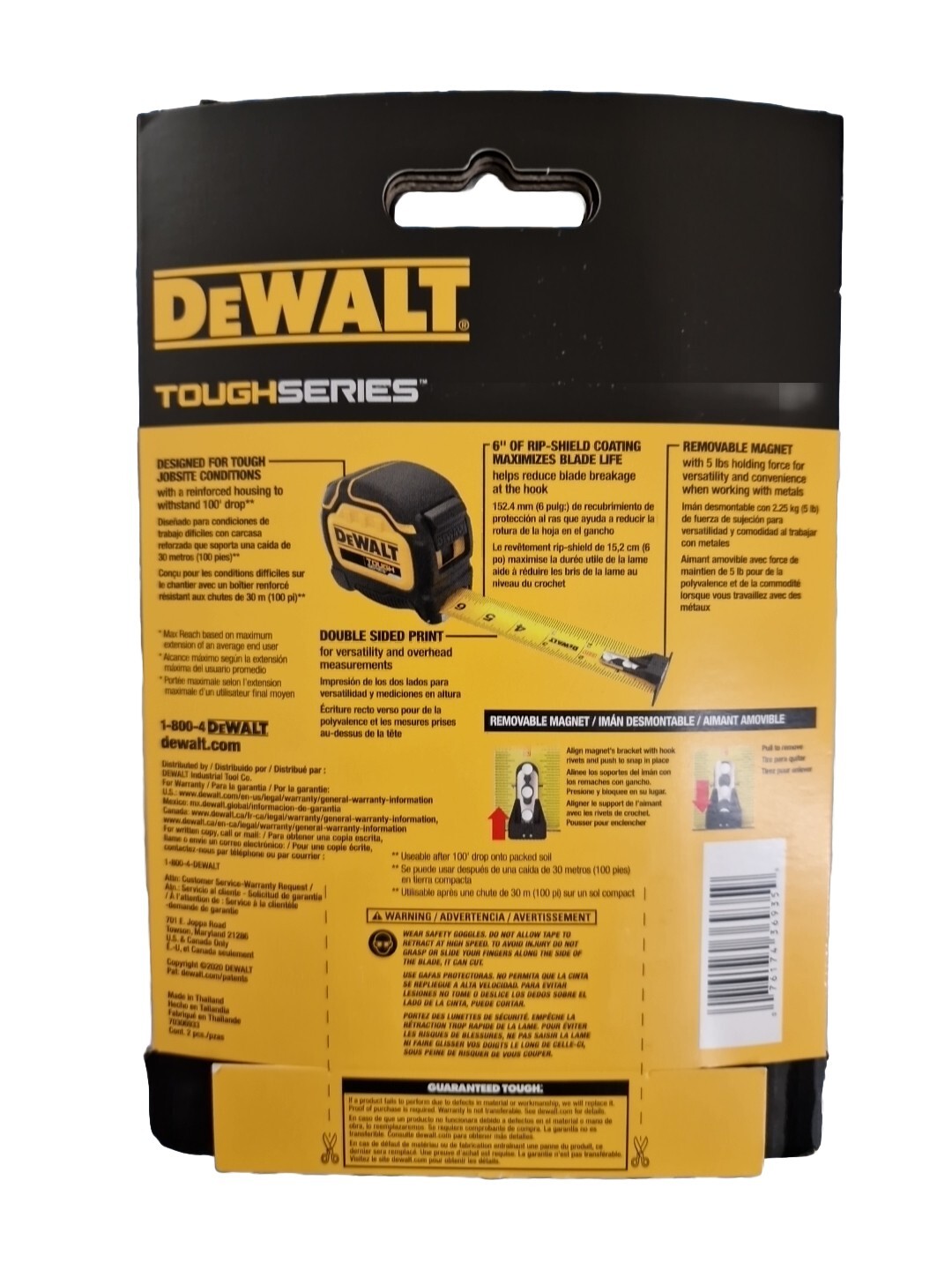 *NEW* DEWALT ToughSeries 35 ft Tape Measure (DWHT36935S) (FREE