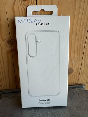 Original Offizielle Samsung Clear Case Hülle für Galaxy S25 - Transparent EF-QS931