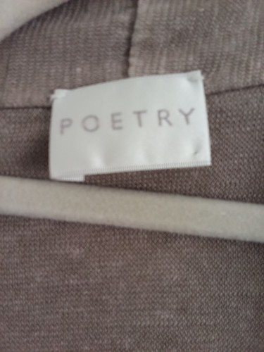 Poetry Women's Cardigan UK Size 10 Loose Relaxed Fit Comfort Brand New, Tags - 第 8/19 張圖片