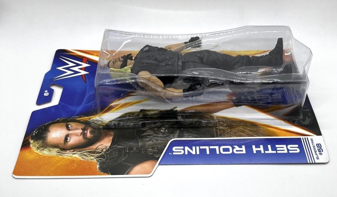 Mattel WWE Wrestling Basic Series 44 Action Figure Seth Rollins おもちゃ [並行輸入品] Amazon.com: Mattel WWE Seth Rollins Basic Action Figure, 10