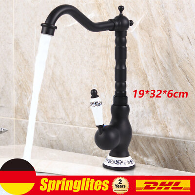 Retro Nostalgie Küchenarmatur Wasserhahn Küche Messing Armatur Einhebelmischer