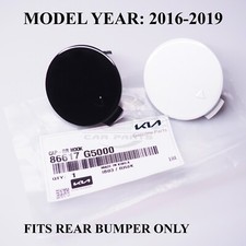 Kia Niro De Hintere Stoßstange Anhängerkupplung Cover Ösen Kappe für 2016-2019