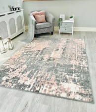 Grey Pink Marble Style Rug Small Large Huge Size Floor Carpets Big Rugs Cheap