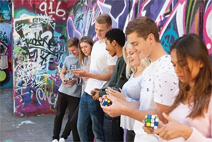 Cubo di Rubik l’originale, per bambini 8+, rompicapo professionale a combinazion - Immagine 4 di 4