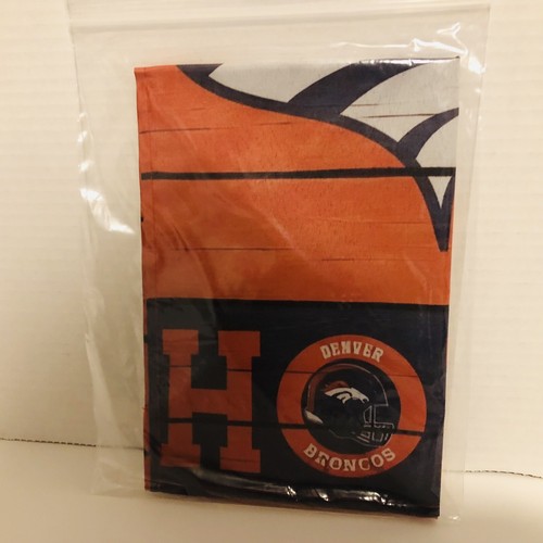 Denver Broncos 12” x 18” Welcome Home Double Sided Decorative Garden Flag - 第 13/24 張圖片