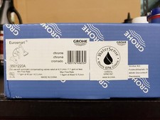 Grohe 3501220A Single Function Eurosmart Tub and Shower Trim Package Chrome