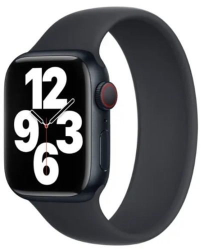OFICJALNY ORYGINALNY SILIKONOWY PASEK NA PASEK DO PĘTLI APPLE WATCH SOLO WSZYSTKIE ROZMIARY - OTWARTE PUDEŁKO - Zdjęcie 3 z 12