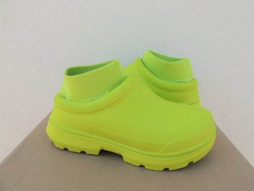 WATERPROOF RUBBER WOOL RAIN CLOG BOOTS 