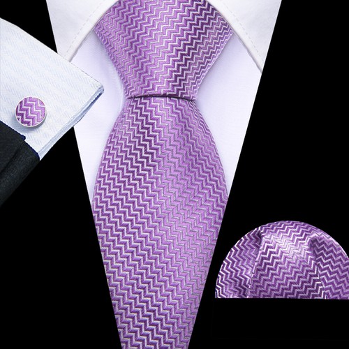 Barry Wang Mens Tie Paisley Floral Solid Necktie Hankie Cufflinks Set Wedding - Picture 220 of 259