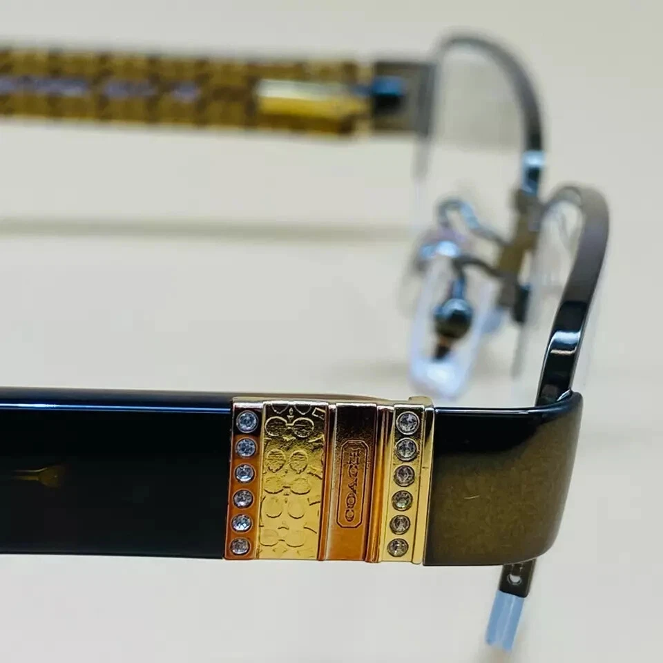 Anteojos para mujer Coach HC 5027 B/9094 50-17-135 mm - marrón oscuro - 100 % originales Foto 4 de 4