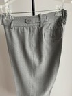 Ann Taylor Loft Woman Gray 100% Wool Lined Pant Dress Slack Trouser Flat Front 8 — photo 4