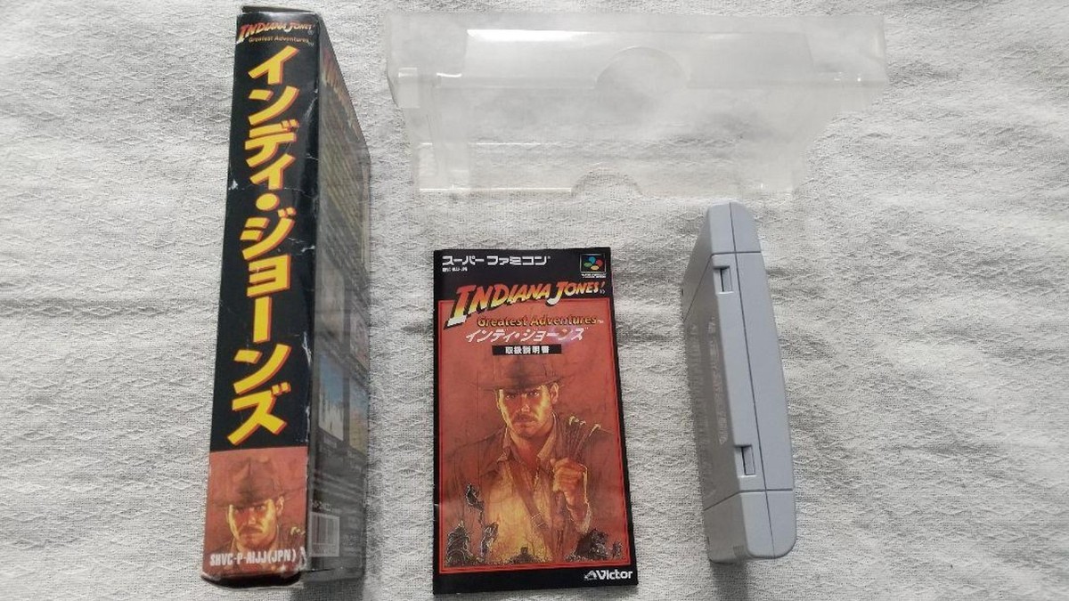INDIANA JONES' Greatest Adventures Super Famicom NINTENDO INDIANA JONES' Greatest Adventures Super Famicom NINTENDO