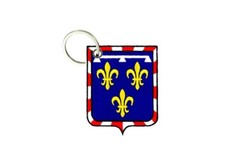 Keychain Brooch Patch Badge Flag Emblem Country France Center
