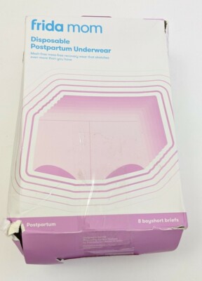 Frida Mom Disposable Postpartum Underwear Step 2 Super Soft, Stretchy | 8 Pair