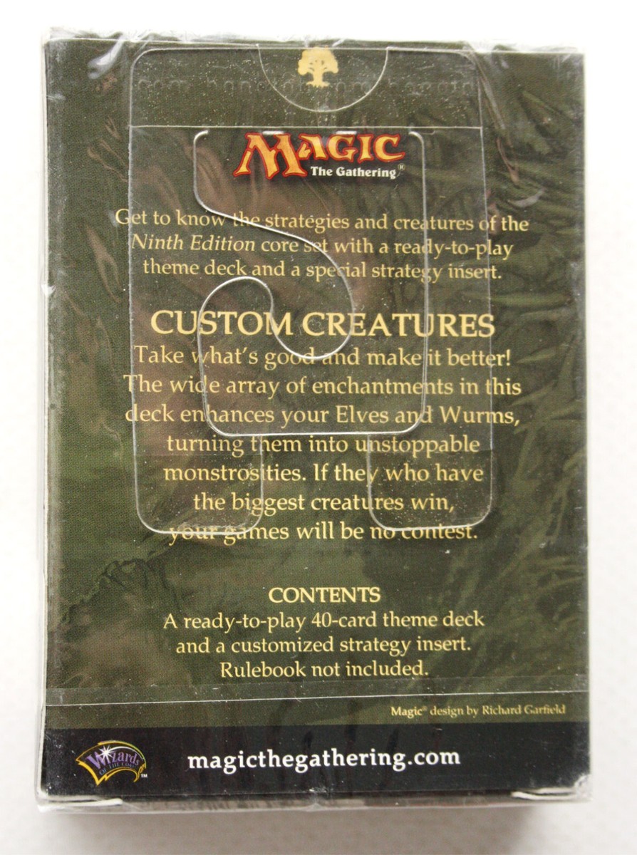 MTG 2005 Magic The Gathering Advanced Level Core Set Custom