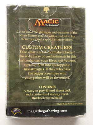 MTG 2005 Magic The Gathering Advanced Level Core Set Custom