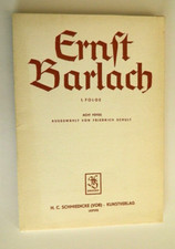 Ernst Barlach, I. Folge, Acht Fotos DDR 1974 A5 Format